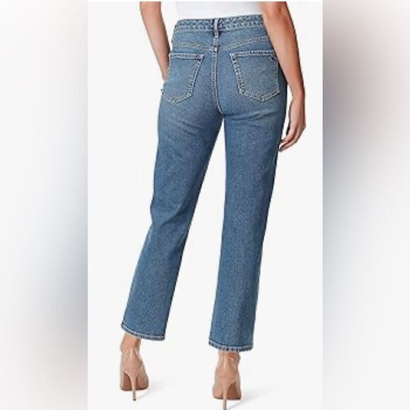 Jessica Simpson Womens Spotlight Denim Straight Leg Jeans Size 31 On the Run - Picture 4 of 14